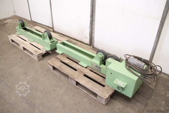 Jednotka otáčení nádoby Gieseking Rollenabstand 187 - 1000 mm
