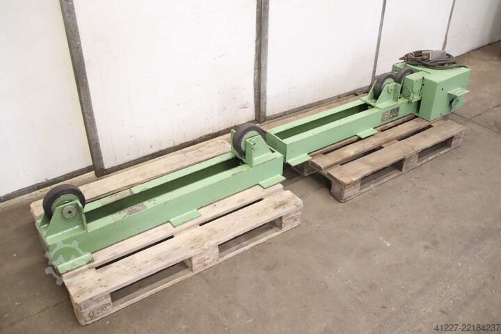 Jednotka otáčení nádoby Gieseking Rollenabstand 187 - 1000 mm