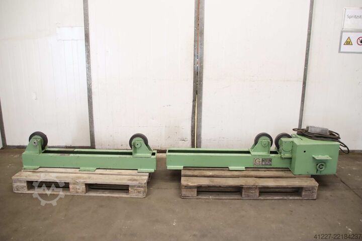 Jednotka otáčení nádoby Gieseking Rollenabstand 187 - 1000 mm