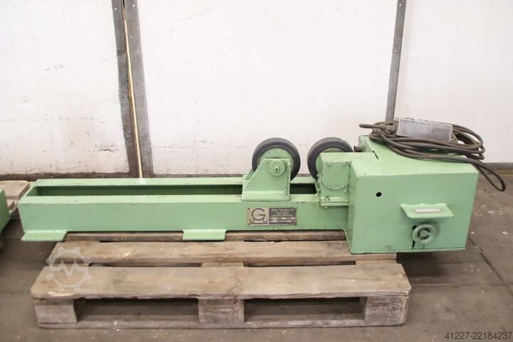 Jednotka otáčení nádoby Gieseking Rollenabstand 187 - 1000 mm