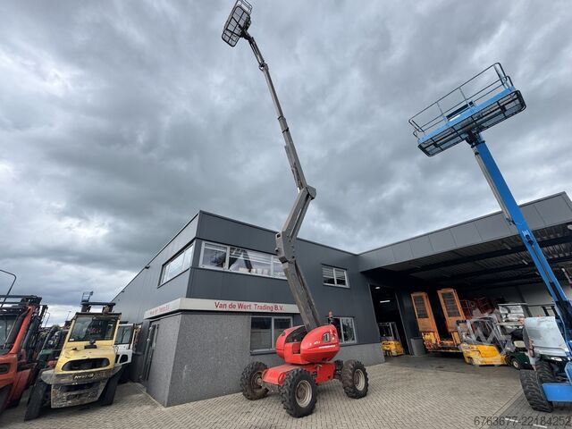 Manitou 180ATJ kloubová plošina / pracovní plošina, pracovní výška 18,18 m, 4x4x4, diesel, 2008 MANITOU 180ATJ Knikarm hoogwerker / Arbeitsbuhne 18.18M werkhoogte  4x4x4 2008 Diesel