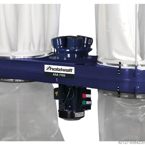 Mobiel afzuigsysteem / systeem voor ruwe lucht Holzkraft ASA 1903