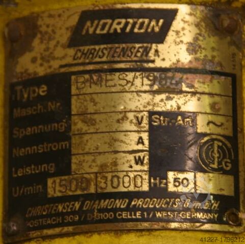 Diamond core drilling machine NORTON BMES/1984