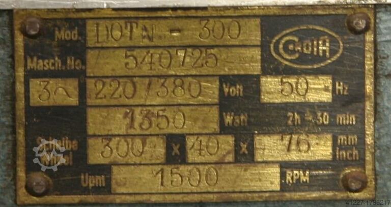 Dobbelt slibeblok Cordia DOTN-300