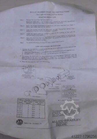 Schakelaars Allen-Bradley 800MR PA16