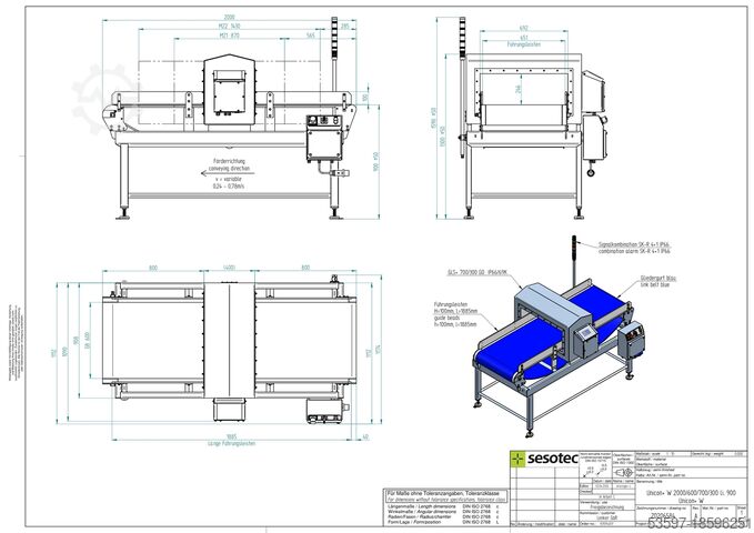 Detektor metala SESOTEC Metalldetektor / verschiedene Modelle