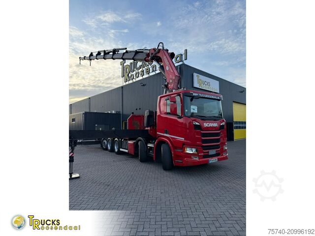 Darus teherautó Scania R 500 + FASSI 110 TON 8x HYDRO + 10x4 + EURO 6