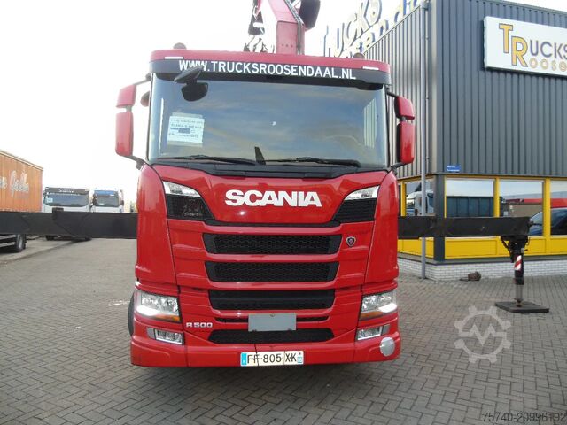Darus teherautó Scania R 500 + FASSI 110 TON 8x HYDRO + 10x4 + EURO 6