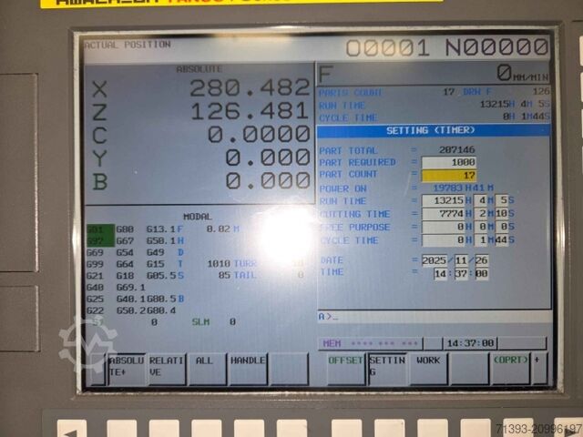 CNC-draai- en freescentrum HWACHEON Cutex 180 BL SYMC