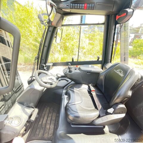 Carretilla eléctrica de 4 ruedas Linde e35l-01
