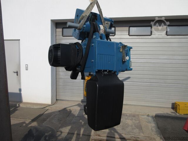 Treuil à chaîne unité de levage grue pont roulant Demag DC Pro Nutzlast 3200KG Kettenzug DC Pro 16-3200 2/1 V4/1 HUB 8m Kran 400V