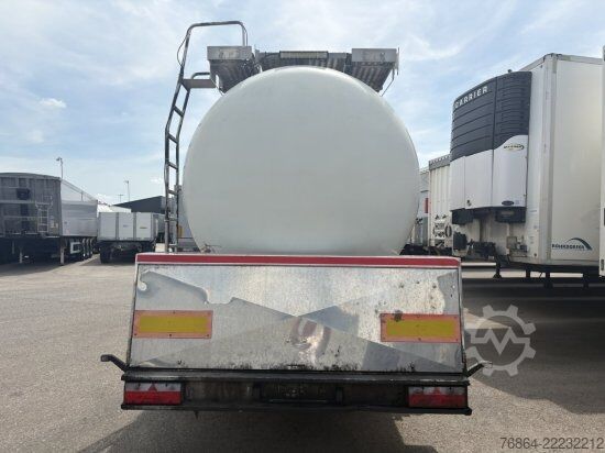 Cisternový návěs FELDBINDER LEBENSMITTELTANK, CA. 34.000L, 3 KAMMERN, TROMMELBREMSEN