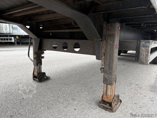 Otevřený návěs s plachtou KöGEL SN24 TAUTLINER, PALETTENKASTEN, SAF-ACHSEN