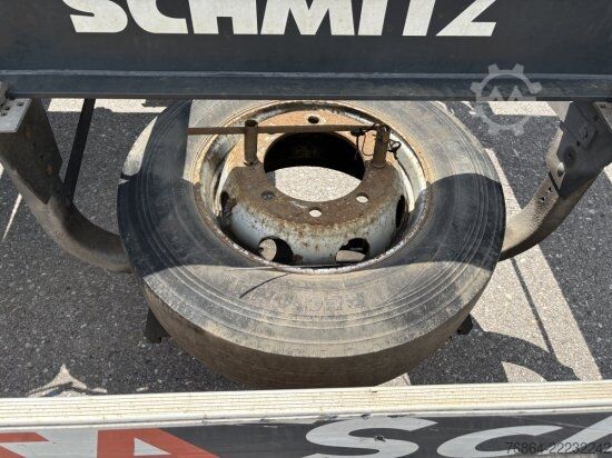 Přívěs SCHMITZ ABROLLANHäNGER 2-ACHSIG, DREHKRANZ, ACF20