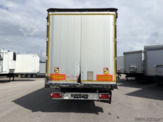 Otevřený návěs s plachtou SCHMITZ PLANE, VARIOS, LIFTACHSE,  EDSCHA-VERDECK, UNFALLFAHRZEUG/FAHRBEREIT