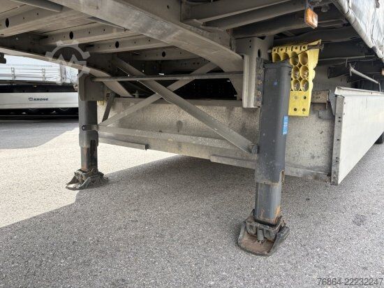 Otevřený návěs s plachtou SCHMITZ PLANE, VARIOS, LIFTACHSE,  EDSCHA-VERDECK, UNFALLFAHRZEUG/FAHRBEREIT
