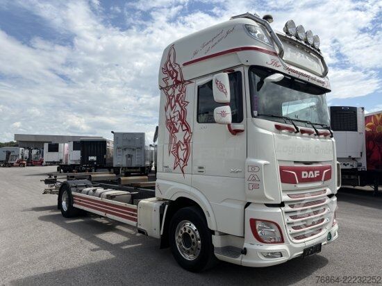 Kamion sa zamjenjivom nadogradnjom DAF XF 480 FA BDF SSC EURO 6, BäR CARGOLIFT FALT, RETARDER