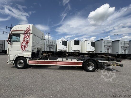 Kamion sa zamjenjivom nadogradnjom DAF XF 480 FA BDF SSC EURO 6, BäR CARGOLIFT FALT, RETARDER