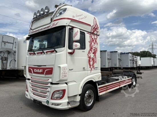 Kamion sa zamjenjivom nadogradnjom DAF XF 480 FA BDF SSC EURO 6, BäR CARGOLIFT FALT, RETARDER