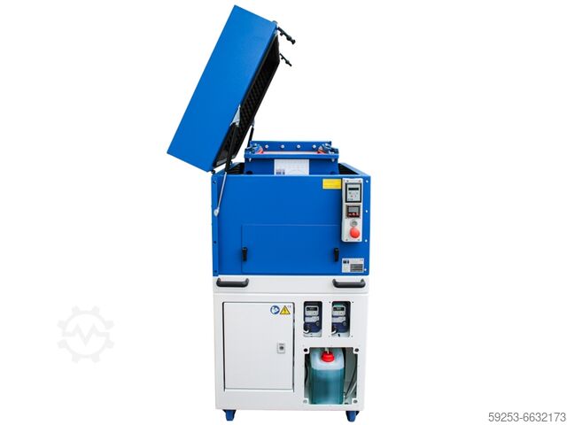 Mobiler Trogvibrator Gleitschleifen Eurotec Innovation GmbH TV25-M Gleitschleifanlage