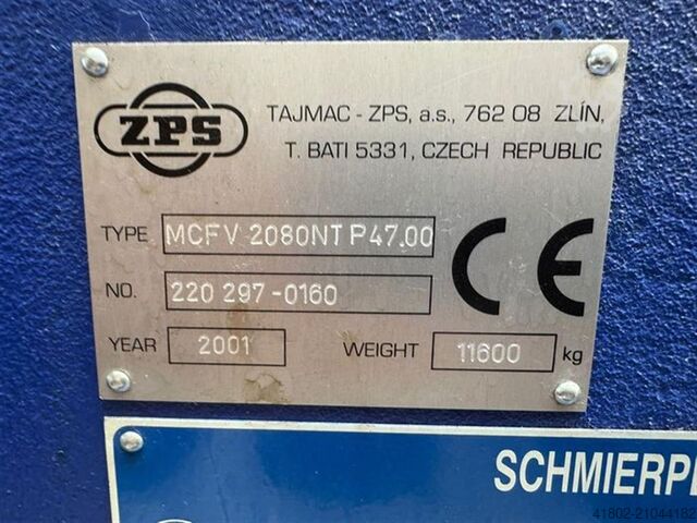 Bearbeitungszentrum - Vertikal ZPS MCFV 2080 NT