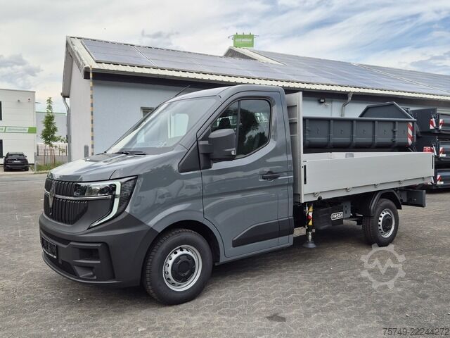 Pick-up bestelwagen renault Master L2H1 (neues Mod.) Alupritsche m. Kran