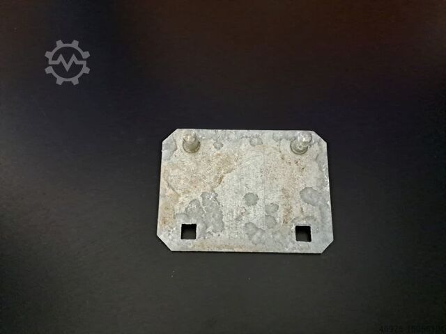 Hoogbouwmagazijn Legbordstelling Anschlussblech / META Clips / Abm.: 75 x 55 mm ( H x B)