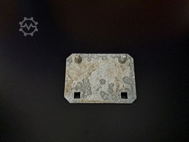 Hoogbouwmagazijn Legbordstelling Anschlussblech / META Clips / Abm.: 75 x 55 mm ( H x B)