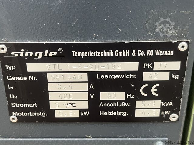 Unità di controllo della temperatura Single STL 1-27-B10/20-TKS6-B5/10-TK6