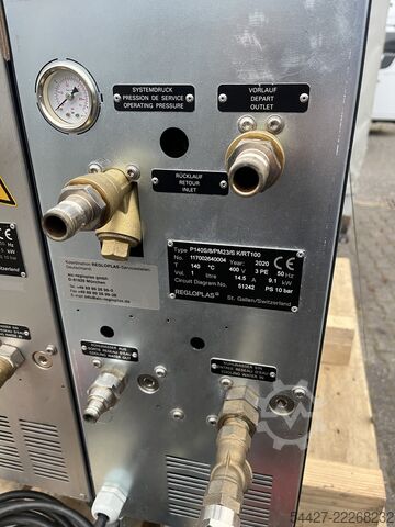 Unità di controllo della temperatura Regloplas P140S/8/PM23/S K/RT 100