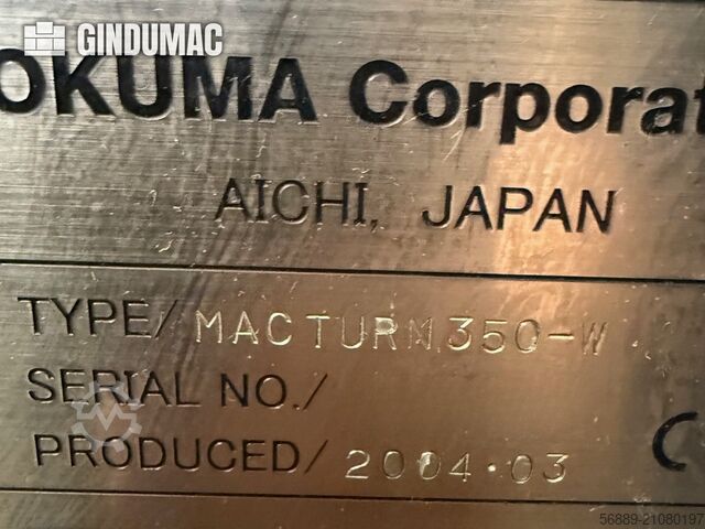 Okuma Macturn 350-W Okuma Macturn 350-W