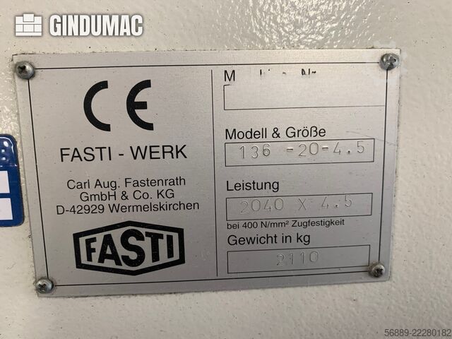 FASTI 136-20-4.5 FASTI 136-20-4.5