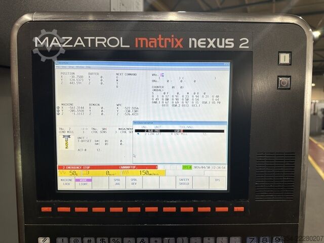 Machinale centrum Mazak Vertical Centre Smart 530C