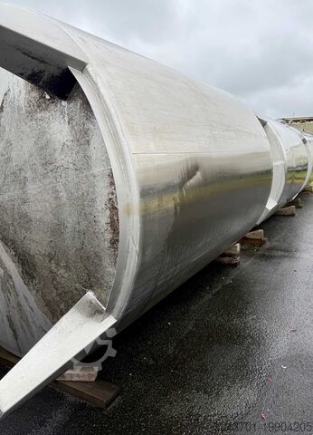 Roestvrijstalen tank 304 - 16.000 l  