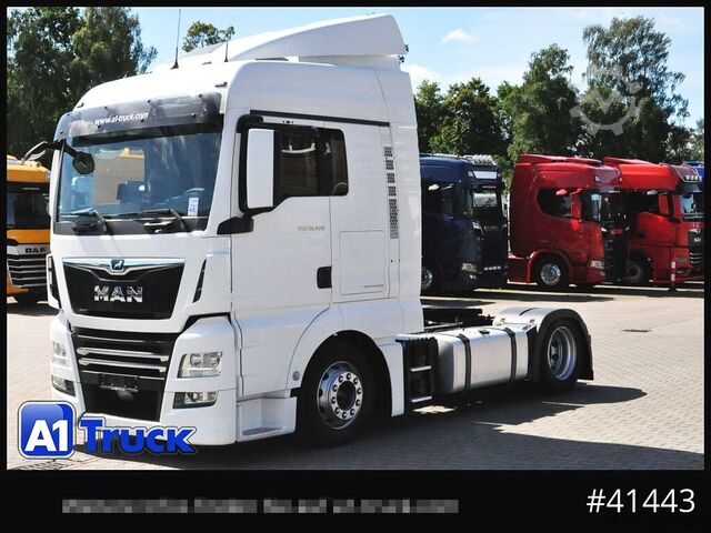 Cabeza tractora de gran volumen MAN TGX 18.470 XLX Intarder, Navi, 2 Tanks,