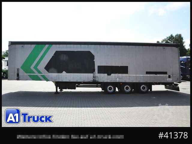 Semirremolque abierto con toldo SCHMITZ SCB  24, Mega, Speed Curtain, VDI 2700, neue Plane