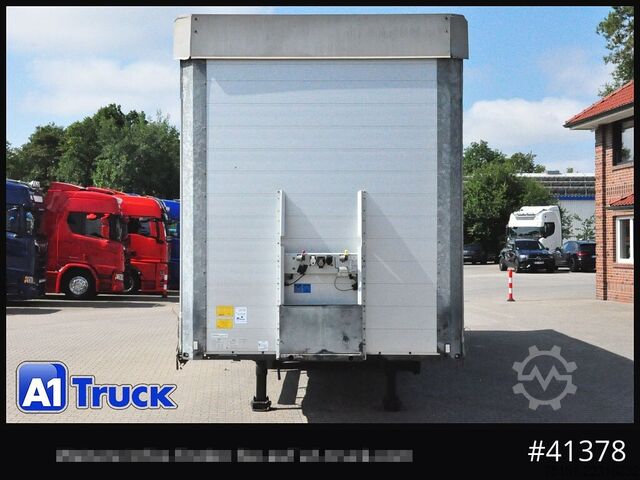 Semirremolque abierto con toldo SCHMITZ SCB  24, Mega, Speed Curtain, VDI 2700, neue Plane