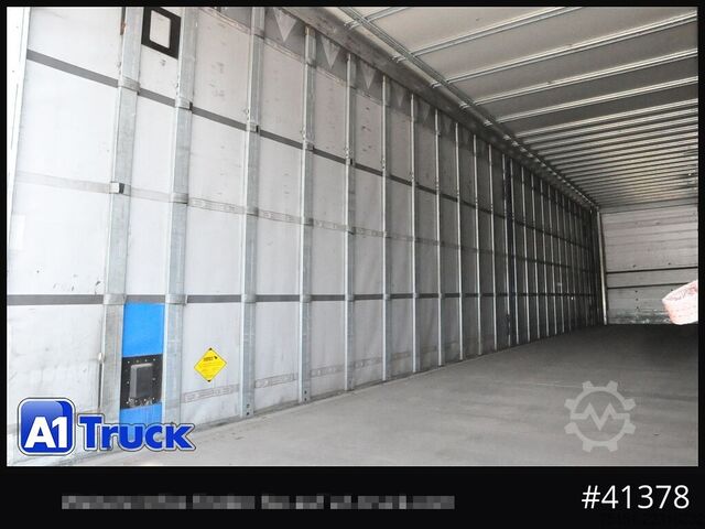 Semirremolque abierto con toldo SCHMITZ SCB  24, Mega, Speed Curtain, VDI 2700, neue Plane