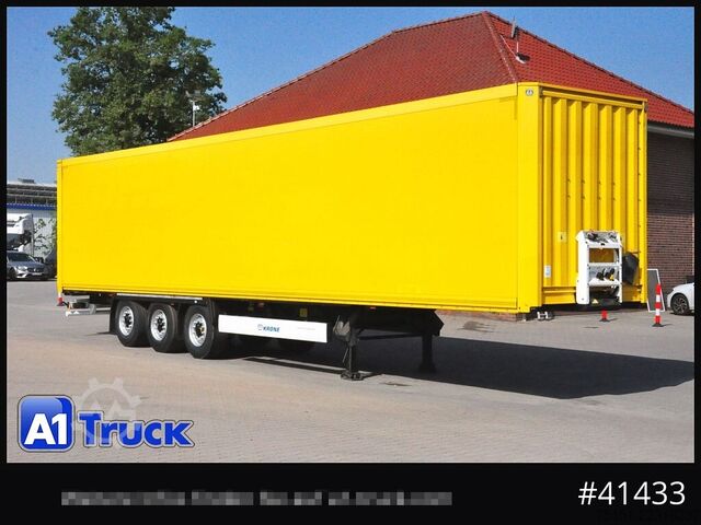 Semirremolque caja KRONE SDK 27, Koffer, Doppelstock, 1 Vorbesiitzer