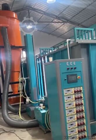 Systeem voor verfafwerking HAS KİM İNŞAAT VE MAKİNE KİMYEVİ MADDE Automatic Powder Coating Plant