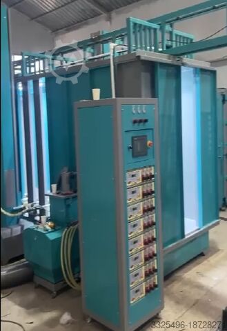 Systeem voor verfafwerking HAS KİM İNŞAAT VE MAKİNE KİMYEVİ MADDE Automatic Powder Coating Plant