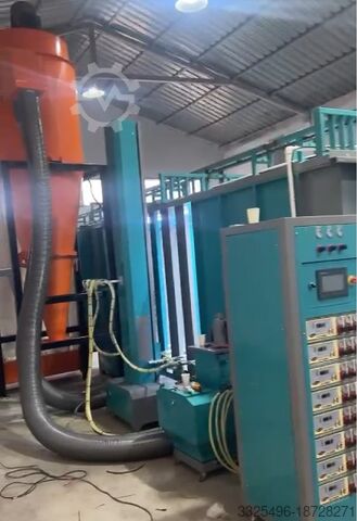 Systeem voor verfafwerking HAS KİM İNŞAAT VE MAKİNE KİMYEVİ MADDE Automatic Powder Coating Plant
