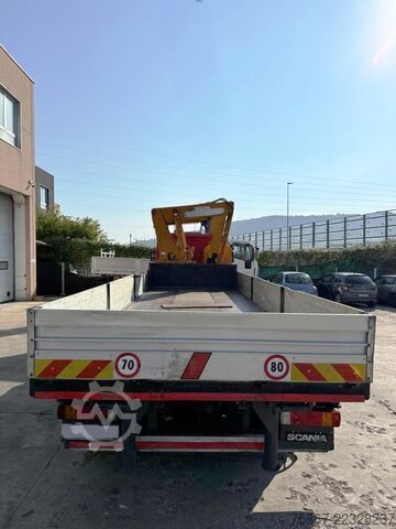 Vrachtauto met open laadbak SCANIA CV P 124