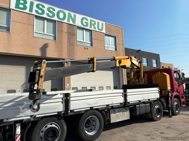 Vrachtauto met open laadbak SCANIA CV P 124