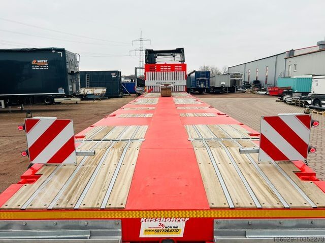 Semirimorchio con piattaforma di lavoro KÄSSBOHRER SPA Mega Tele Plattform Auflieger