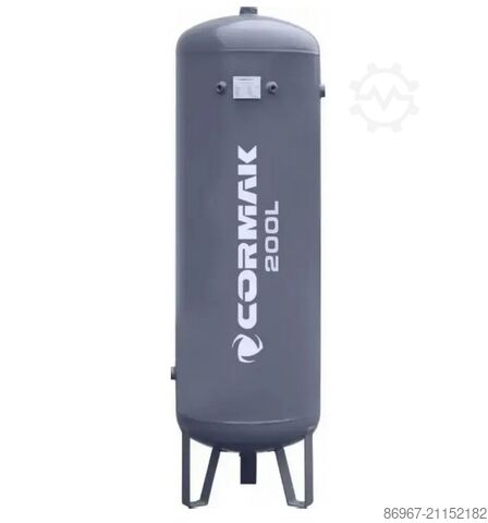 Conjunto compresor + secador + botella vertical CORMAK LUFT 700 VSD+PM + N10S + BUTLA 200L PION