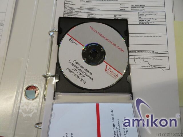 Temperatuurtestkast Vötsch VT³ 4150﻿﻿﻿﻿﻿/S