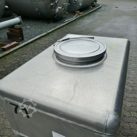 400 liters aluminiumbehållare  