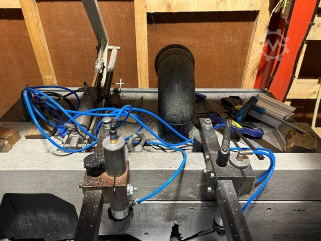 Enkelkops verstekzaag met lengteaanslag Elumatec MGS 105/01