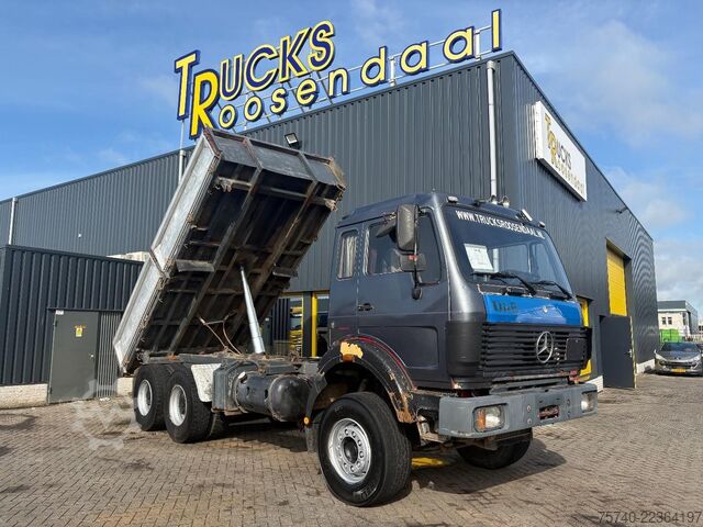 3-zijdenkipper Mercedes-Benz SK 2228 + V8 + 6x4 + manual + 3 SIDE TIPPER